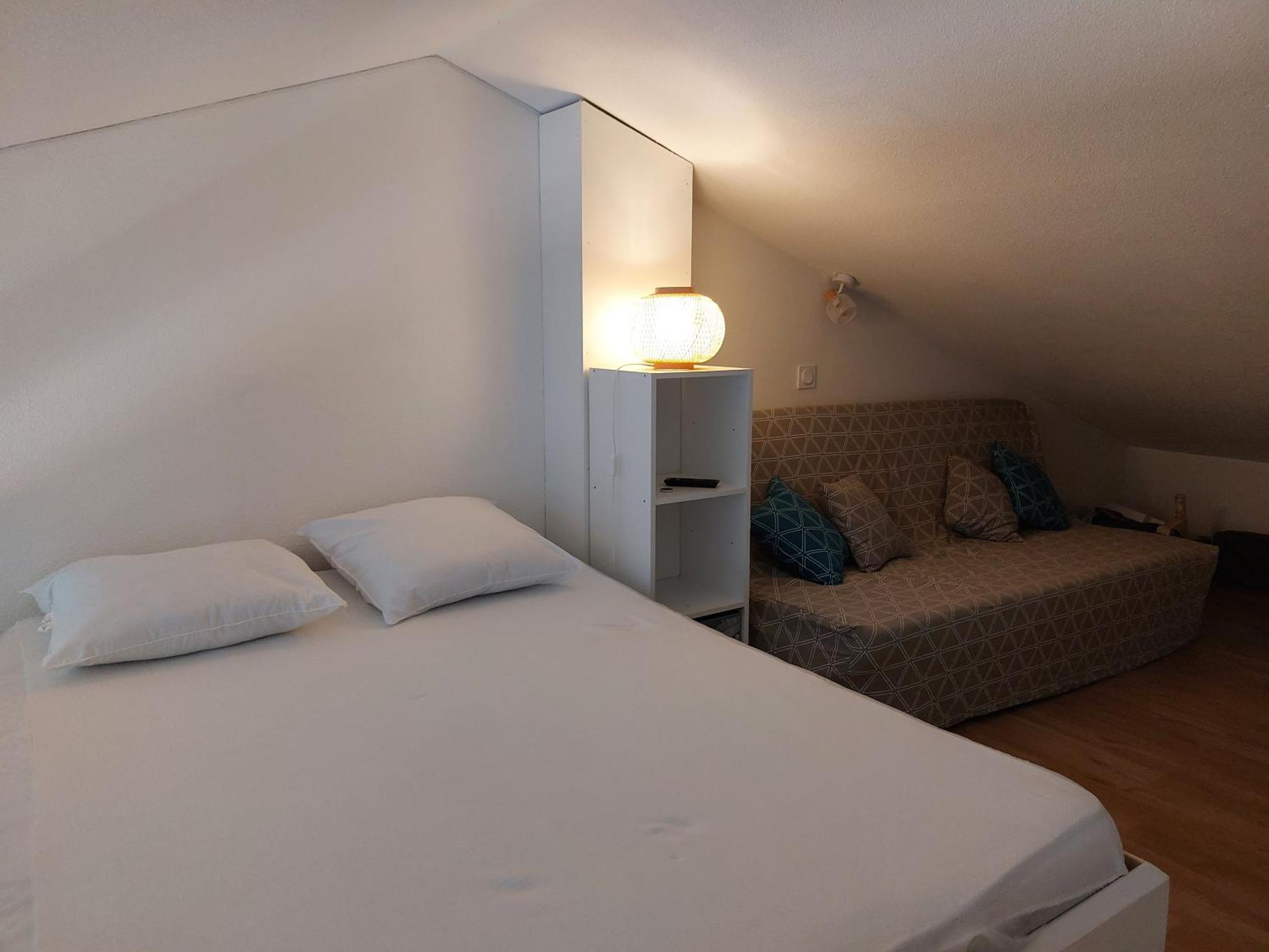 Appart Mezzanine Vue Mer Et Plage, Parking Wifi Tv Le Barcares Luaran gambar