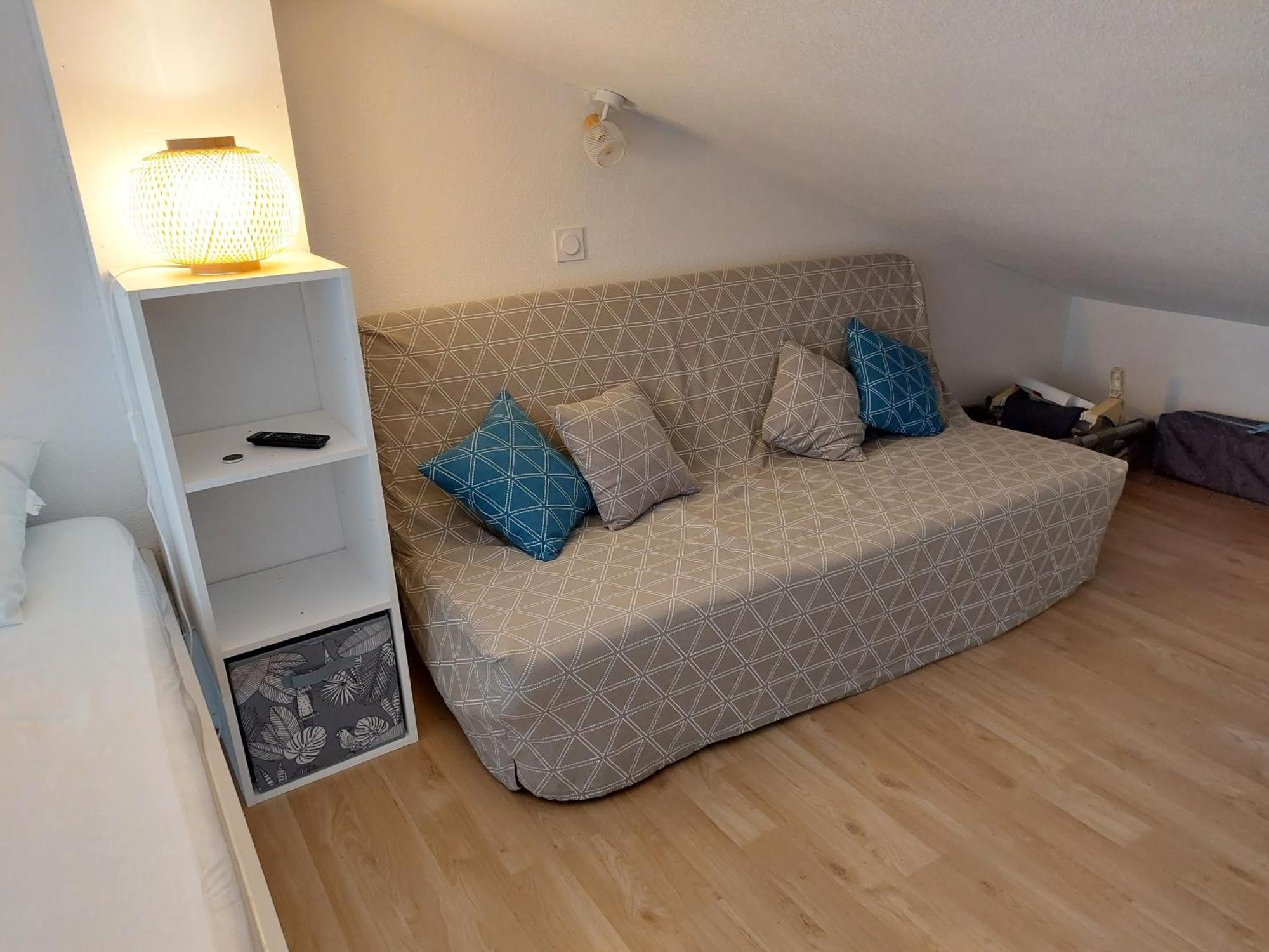 Appart Mezzanine Vue Mer Et Plage, Parking Wifi Tv Le Barcares Luaran gambar