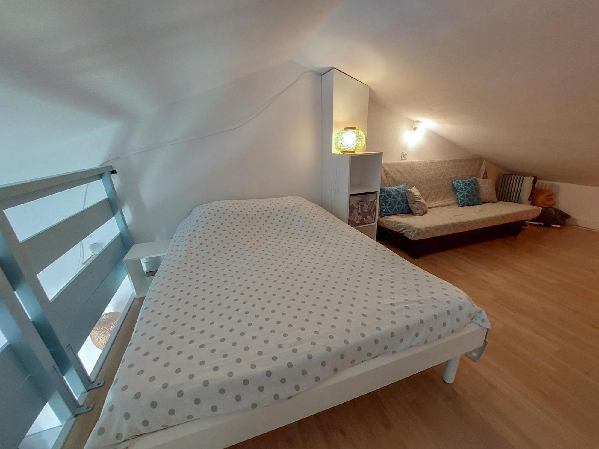Appart Mezzanine Vue Mer Et Plage, Parking Wifi Tv Le Barcares Luaran gambar